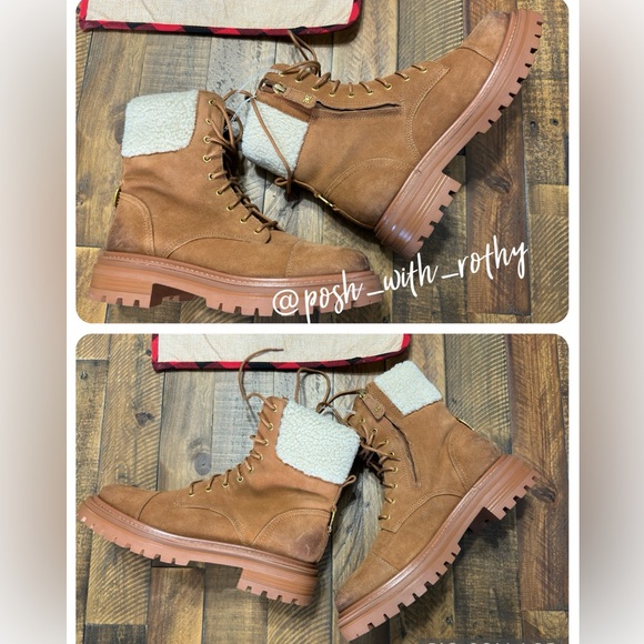 Sam Edelman Aleia Nubuck Ankle Boots, NWT - Picture 10 of 11